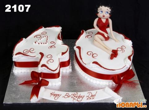 002107_Figure_40_Birthday_Cake_with_Sugarpaste_model_of_Betty_Boo.jpg - Раз...