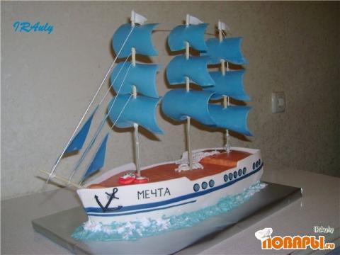 Парус из мастики мастер класс Парус из мастики мастер класс