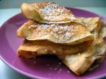 Кокосовые блинчики с бананом в корице