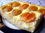 Творожный пирог с абрикосами
