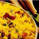 Рис с зеленым горошком и паниром (Матар пулао)