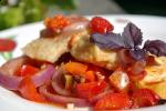 Пангасиус с овощами