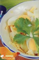 Яйца с сыром и майонезом