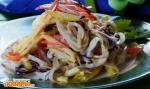 Салат с капустой и кальмарами по-белорусски