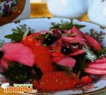 Миланский салат из яблок и апельсинов