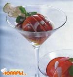 Пряные нектарины с йогуртом