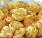 Спиральки с сыром