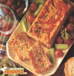 Мясной пирог с пшеницей