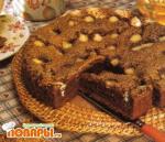 Сдобный пирог с какао и коричневым сахаром