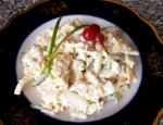Салат «Именинный» с курицей и яичными блинчиками