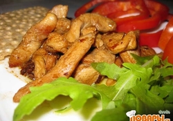 Рецепт: Индейка в соевом соусе