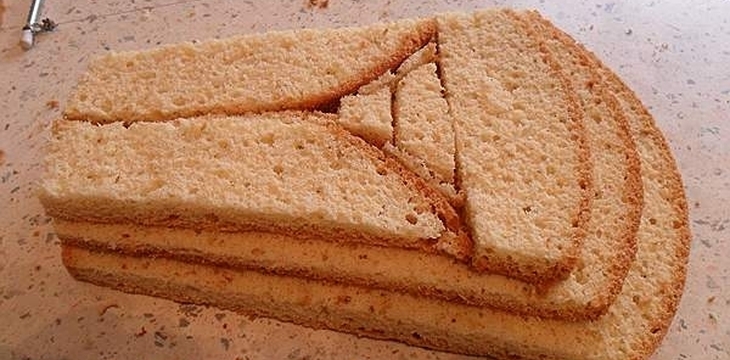 Шаг №5 МК Торт букет от МОРОШКА