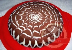 Рецепт: Торт шоколадная фантазия
