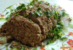 Паштет из куриной печени запеченный