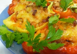 Рецепт: Фаршированный перец по-болгарски