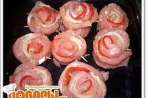 Шаг 4: Получившиеся розочки отправляем в разогретую …