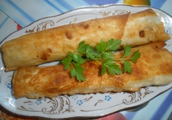 Рецепт: Сигаретки мясные