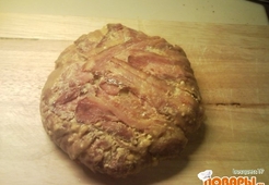 Пирог из бекона и картофеля