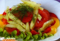 Овощной салат по-венгерски  