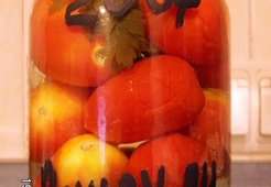 Помидоры с лимонной кислотой