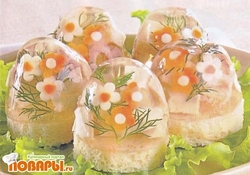 Рецепт: Канапе из осетрины