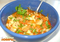 Рецепт: Лагман