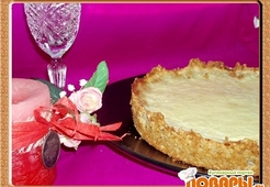 Cырный пирог с овсяными хлопьями