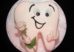 Рецепт: Торт "В благодарность стоматологу"