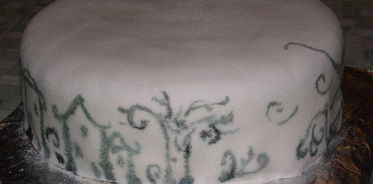 Шаг №2 Торт "Белоснежная сказка" от Вредина 