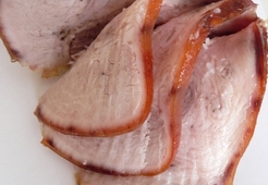 Свиная брюшинка, запеченная в рукаве