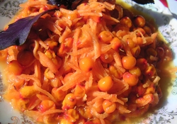 Рецепт: Cалат с облепихой