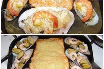 Шаг 2: Рыбу уложить на противень. Смешать …