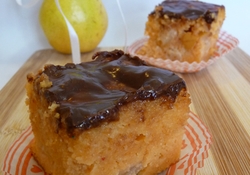 Рецепт: Запеканка с творогом и грушами