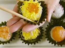 Статья: Суши в форме капкейков