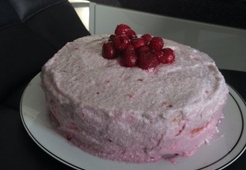 Фруктово-ягодный торт (диетический, в мультиварке)