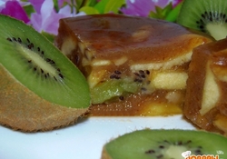 Рецепт: Десерт фруктовый без сахара