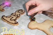 Шаг 3: Готовые фигурки остудить и покрыть …