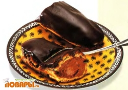 Рецепт: Шоколадные эклеры