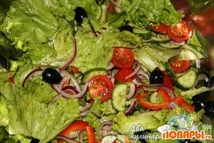 Шаг 4: Аккуратненько перемешали. Бальзамический уксус или …