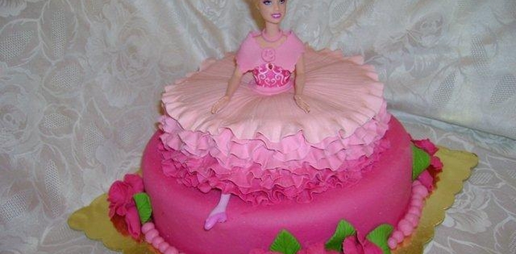 Шаг №12 МК Торт Балерина от Annula