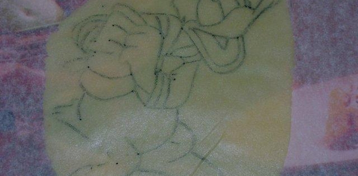 Шаг №2 Рисуем мармеладом (аппликации ) от Annula