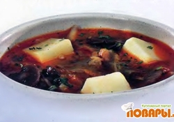 Рецепт: Щи ленивые