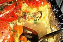 Шаг 2: Выложить слои : картофельное пюре, …