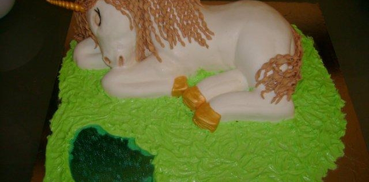 Шаг №7 МК Торт "Фея и единорог" от Аннули