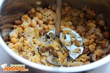 Шаг 2: Для начинки в пельмени нут …