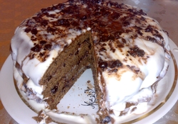 Рецепт: Тортик с ягодами 