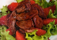 Куриная печень по-анжуйски