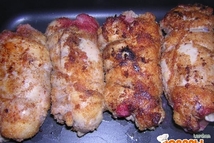 Шаг 4: Переложить рулетики в форму и …