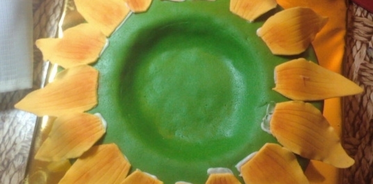 Шаг №38 МК Торт Фея на подсолнухе от alizka