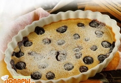 Пирог с черникой